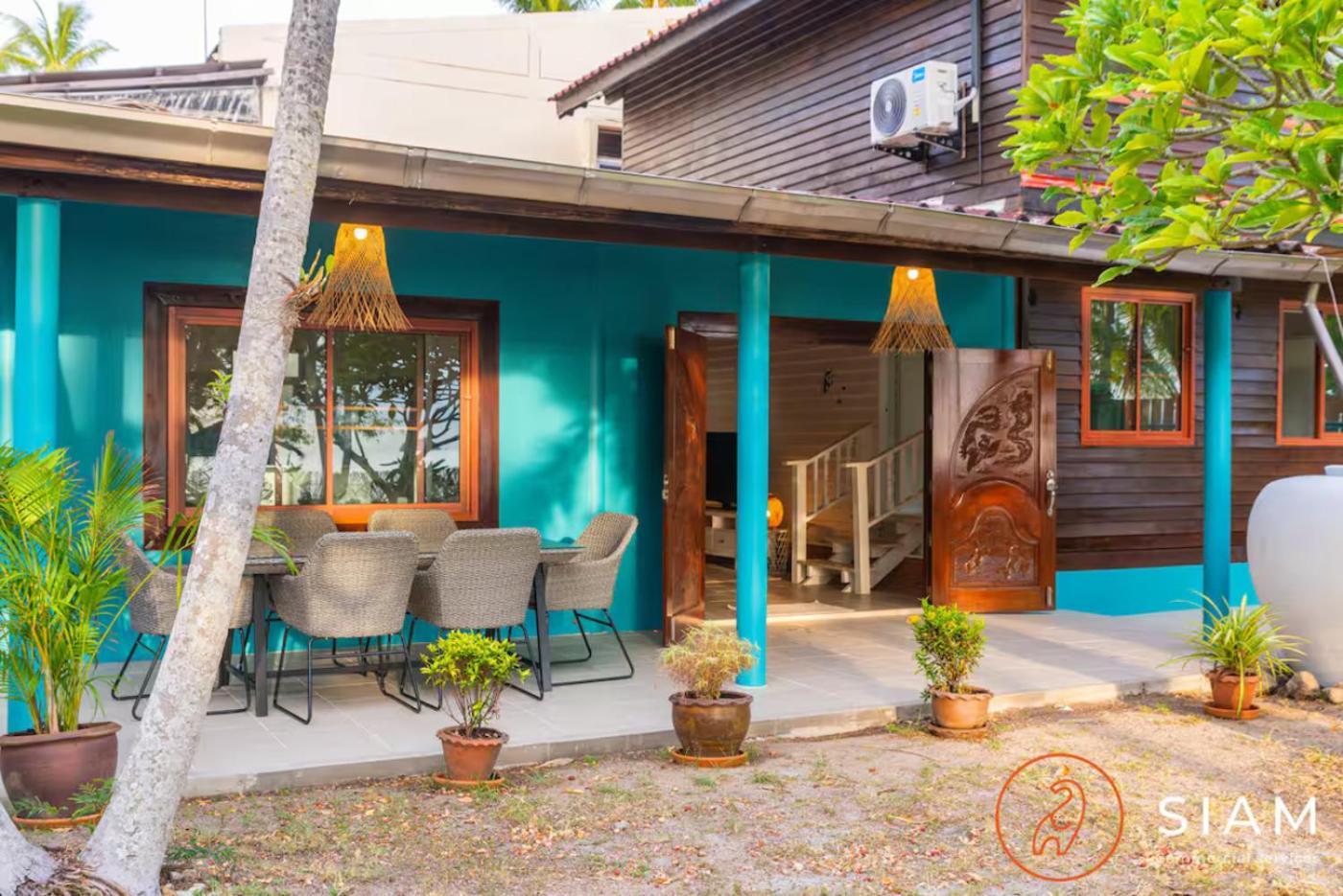The Wooden Beach House 3Br - Sunset Beach Garden Taling Ngam Beach Exteriér fotografie
