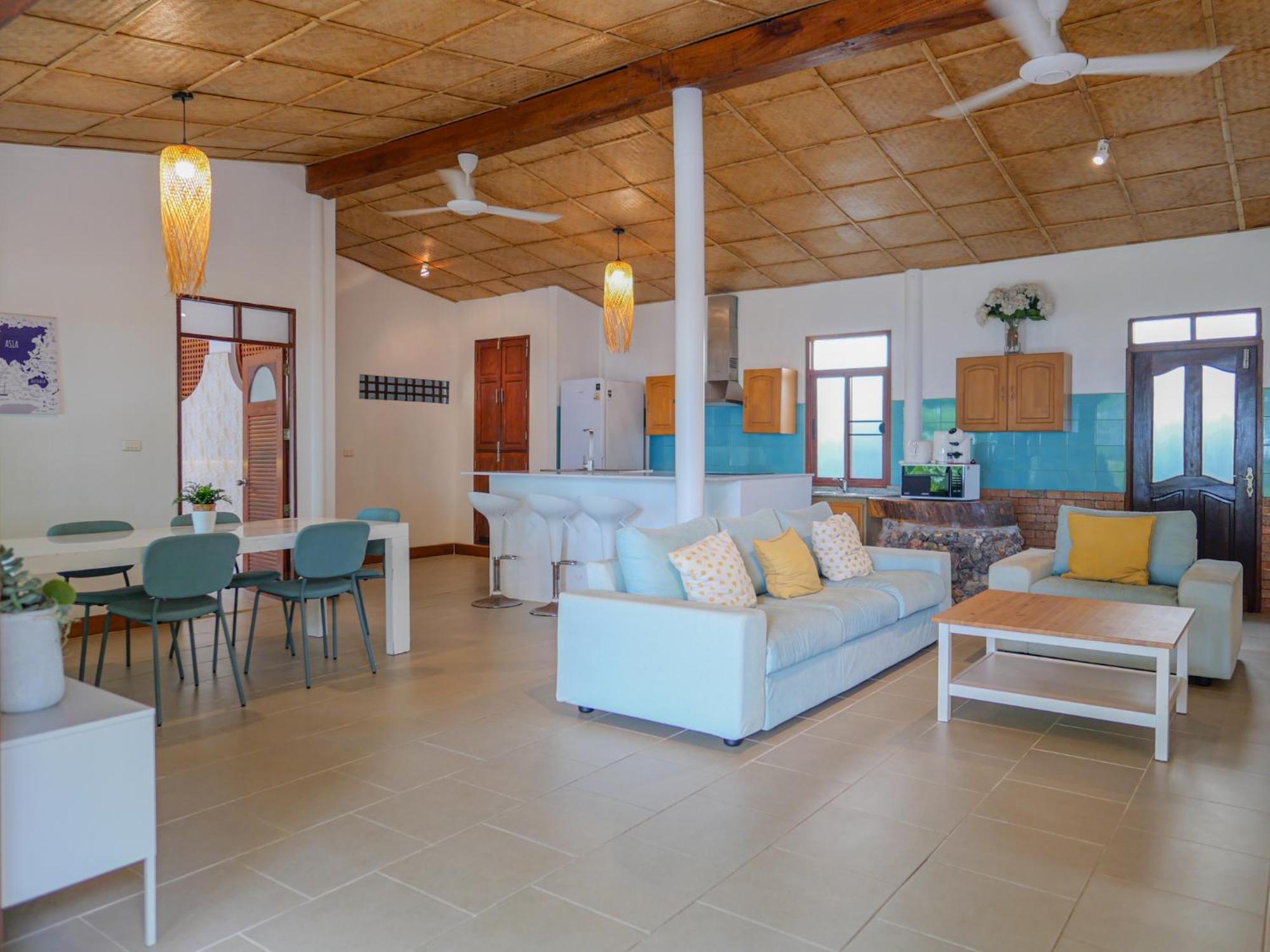 The Wooden Beach House 3Br - Sunset Beach Garden Taling Ngam Beach Exteriér fotografie