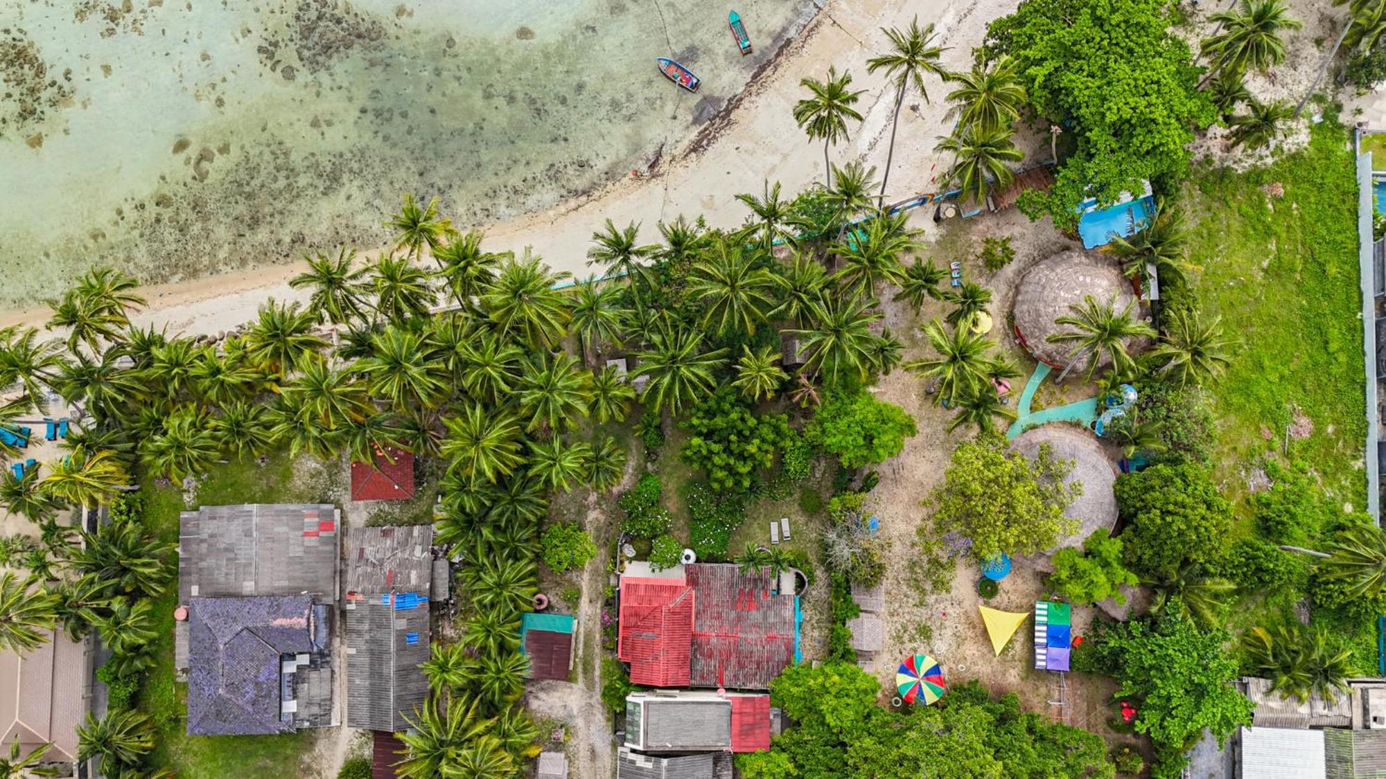The Wooden Beach House 3Br - Sunset Beach Garden Taling Ngam Beach Exteriér fotografie