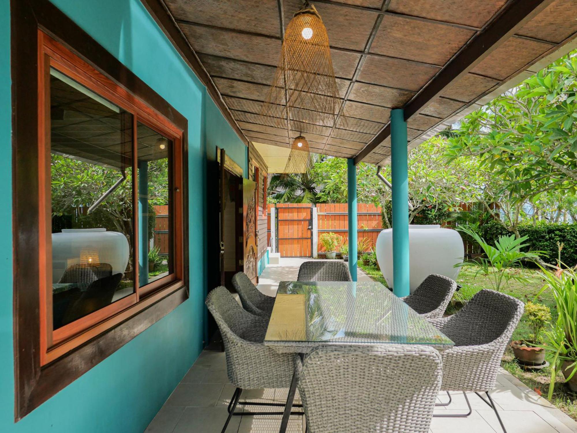 The Wooden Beach House 3Br - Sunset Beach Garden Taling Ngam Beach Exteriér fotografie